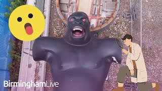 Missing King Kong Statue From Commonwealth Games Found...in Pieces