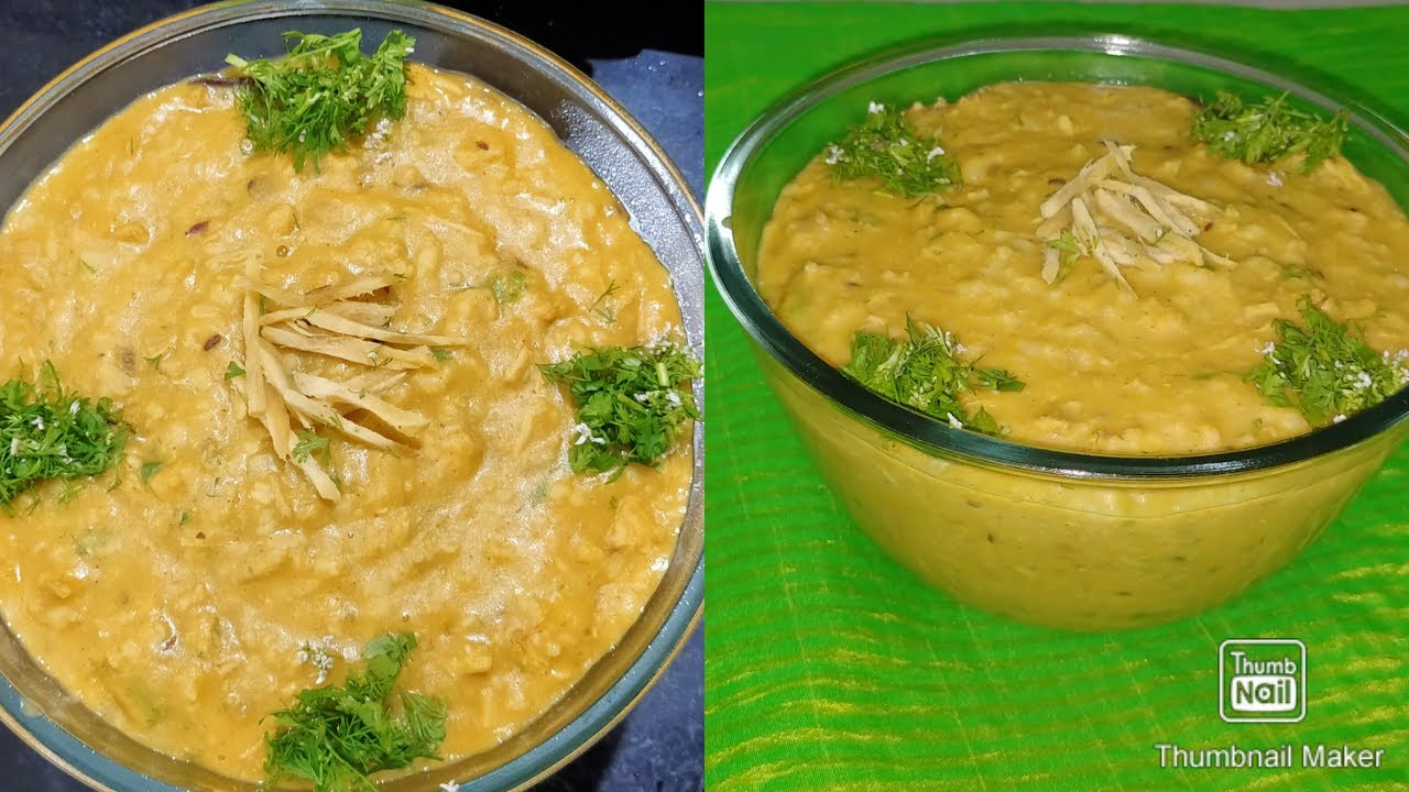 Chicken Oats Haleem Authentic style Oats Chicken Daleem Harees