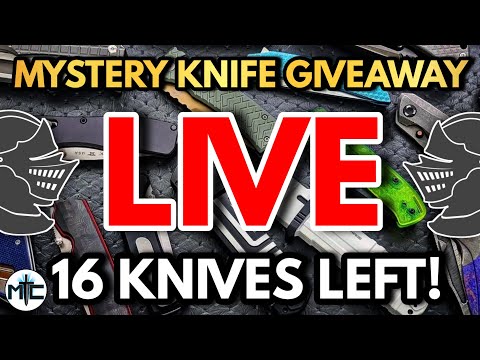 METAL COMPLEX LIVE! MYSTERY KNIFE GIVEAWAY! 16 KNIVES LEFT! + Knives & Knonsense