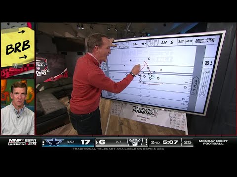 Telestratin’ Manning 🖋️ Peyton breaks down Dak’s TD pass to Ferguson | Manningcast