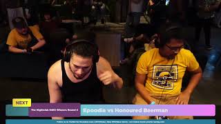 Epoodle Vs. Honored Beerman WR4 @ NightClub S4E3