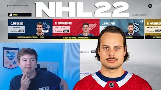 RESTARTING THE NHL WITH A FANTASY DRAFT! NHL 22