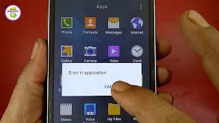 error in application any android 100% solution