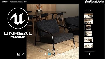 "Real-time in Motion" Unreal Engine 5. Interactive Real-time Cinematic. Archviz options