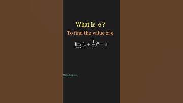 what is euler number how to find 😯 by maths_expansion #maths #apple #viral #trending #shorts 🍎🌌🕳️