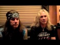 Exclusive interview with Steel Panther Stix Zadinia & Michael Starr - April 2013