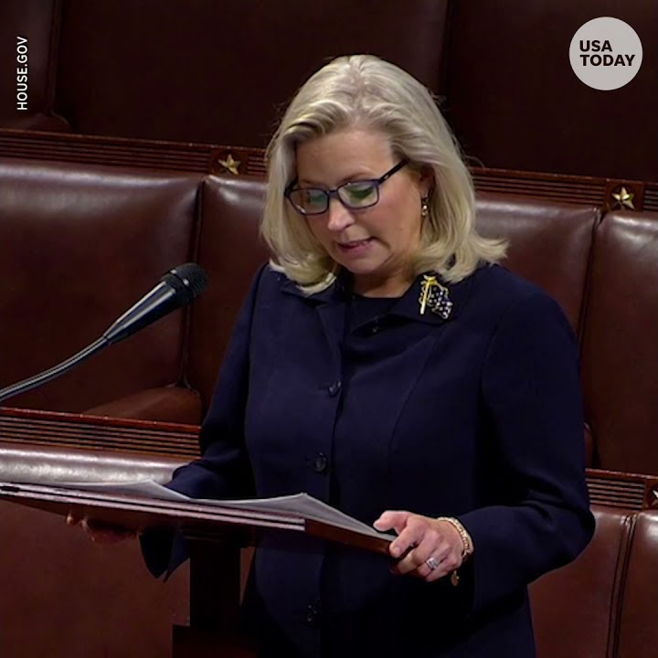 Rep. Liz Cheney gives passionate speech on House floor regarding Trump's influence | USA TODAY