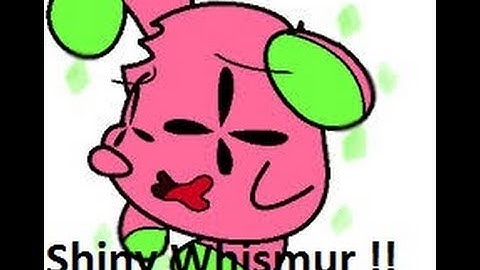 Shiny Whismur after 12982 RE