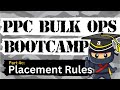 Placement Optimization Algorithms - Amazon PPC Bulk Ops Bootcamp Part 4c