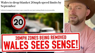Wales to DROP blanket 20mph speed limits after all.