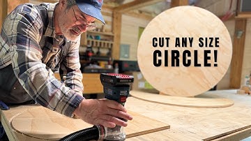 DIY Router Circle Jig — Cut Perfect Circles Fast & Easy!