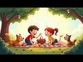 Kids Big Picnic#cartoon #kidscartoon #entertainment #cute #kids #kidsvideo #ai #eglishpoem#kidsfuntv