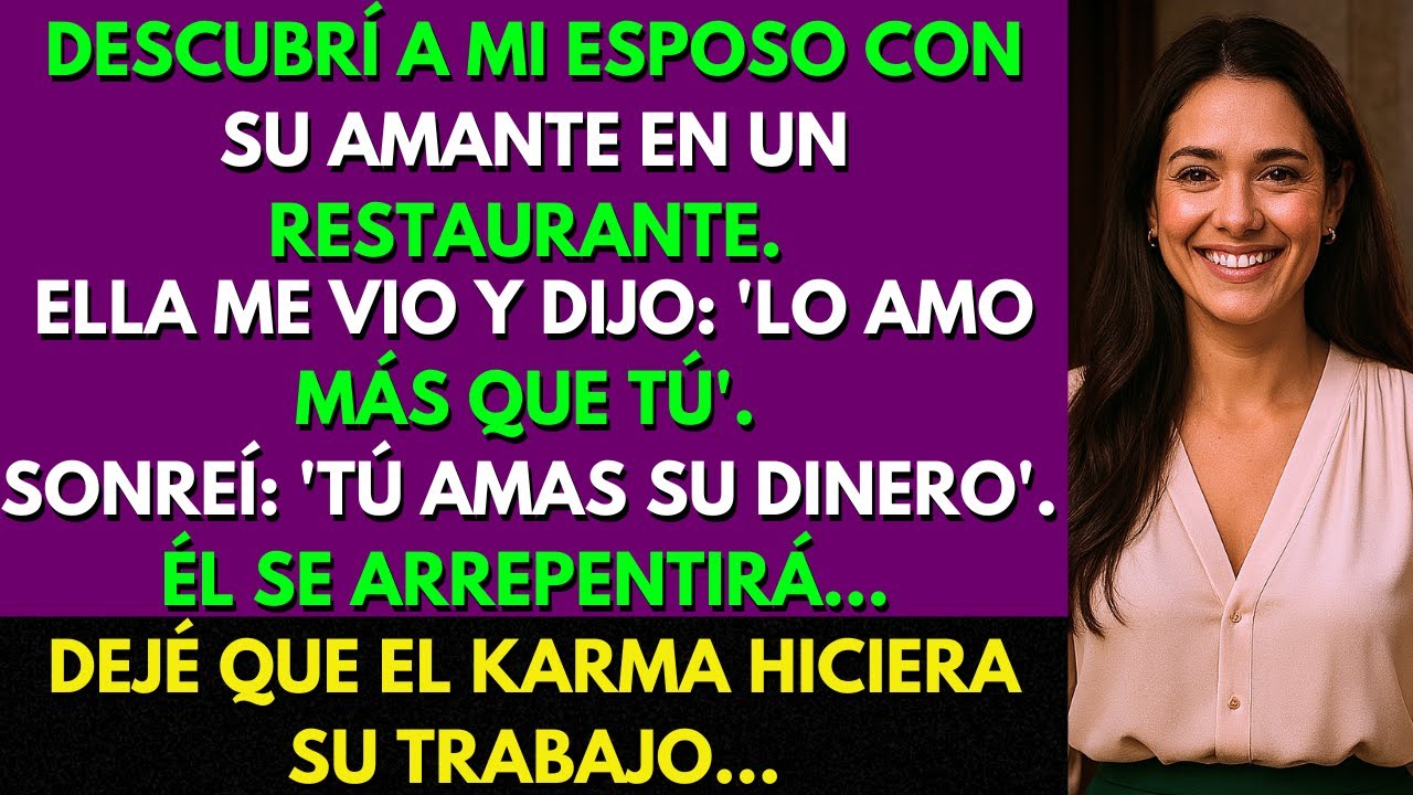 Mi Esposo Cenaba Con Su Amante… Pero Casi Se Atraganta Cuando Me Vio En La Puerta Del Restaurante