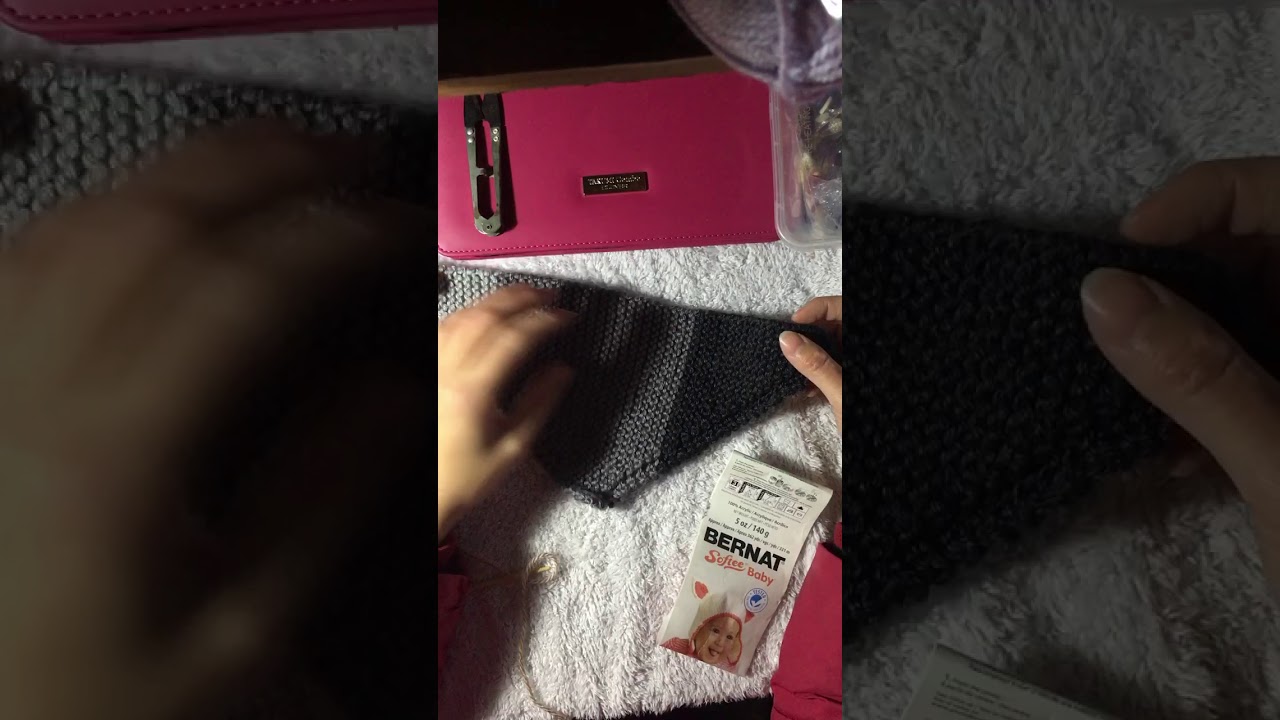 Đan khăn tam giác phần 1