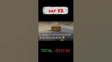 DAY 52 of opening a CS2 case until we hit a GOLD #csgo #cs2 #caseopening #ohnepixelbest #gold