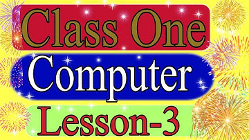 Class One Computer Lesson 3|#scchoolrachna