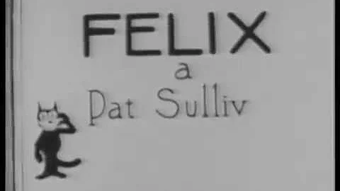 100 Years of FELIX THE CAT : 027 : Felix Saves The Day (1922) Animated Cartoon