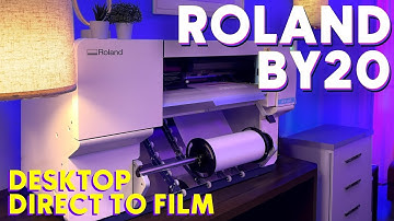 The new Roland BY20 - Desktop DTF Printer