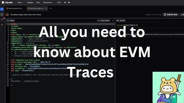 How to Decode EVM Traces Data Part 1