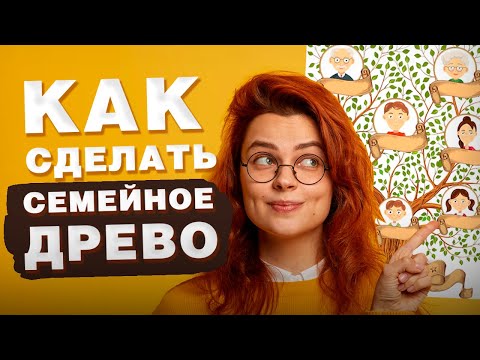 Как сделать коллаж с ГЕНЕАЛОГИЧЕСКИМ ДРЕВОМ семьи | Советы и инструкция по оформлению