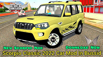 #bussid #bussidmod #bussidnewmod #scorpio #scorpio2022 #scorpioclassic scorpio car mod in bussid