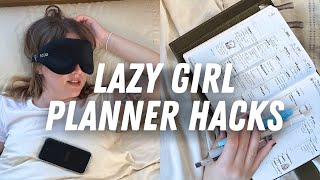 Low-effort planner tips for your bad days