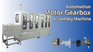 Motor Gearbox Automation Assembly Machine
