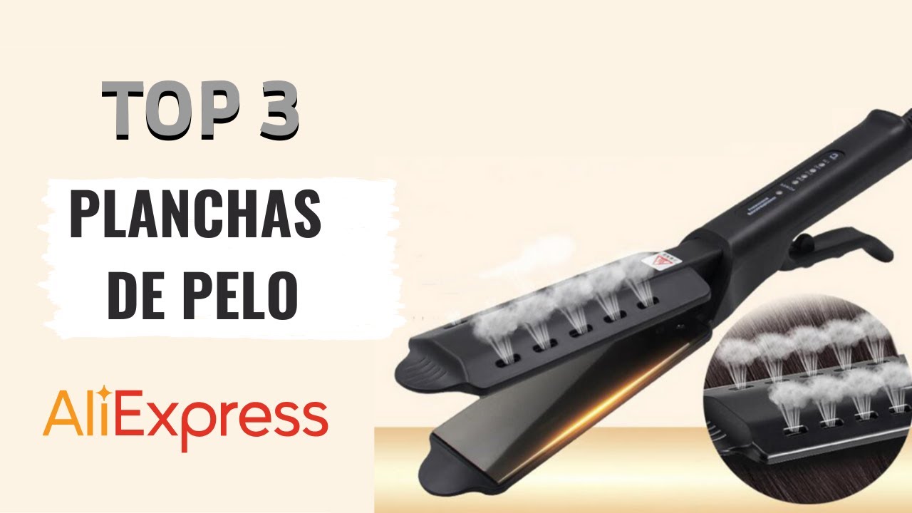 TOP 3! MEJORES PLANCHAS de PELO de ALIEXPRESS 【 2021 】 - YouTube