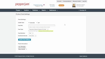 Pepperjam: Advertiser - How To Add a Product Feed