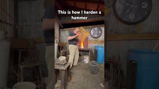 Hardening A 1045 Carbon Steel Hammer