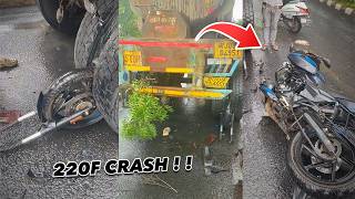 Top 10 Bajaj Pulsar 220F Crash In India ! !