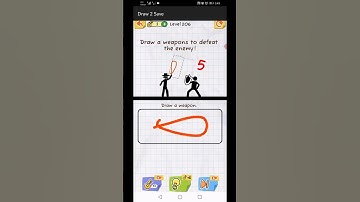 Draw 2 Save: Stickman Puzzle Level 206 Gameplay Android IOS
