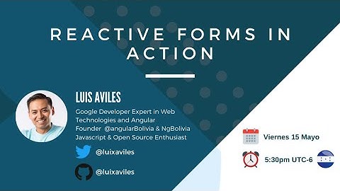 Reactive Forms in Action