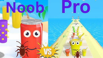 Juice Run Noob Vs Pro all levels #juicerun 