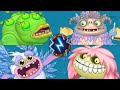 All Wublin Monsters - All Sounds, Waking Up & Animations (My Singing Monsters)