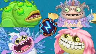 All Wublin Monsters - All Sounds, Waking Up \& Animations (My Singing Monsters)