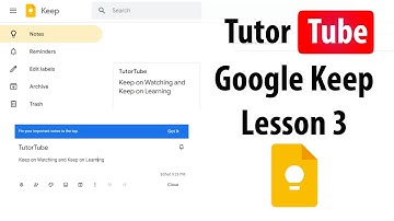 Google Keep Tutorial - Lesson 3 - Making a List