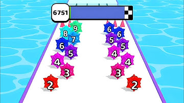 Marble Run 🏀 3D Game Color Ball Race Gameplay Android IOS Level 6745