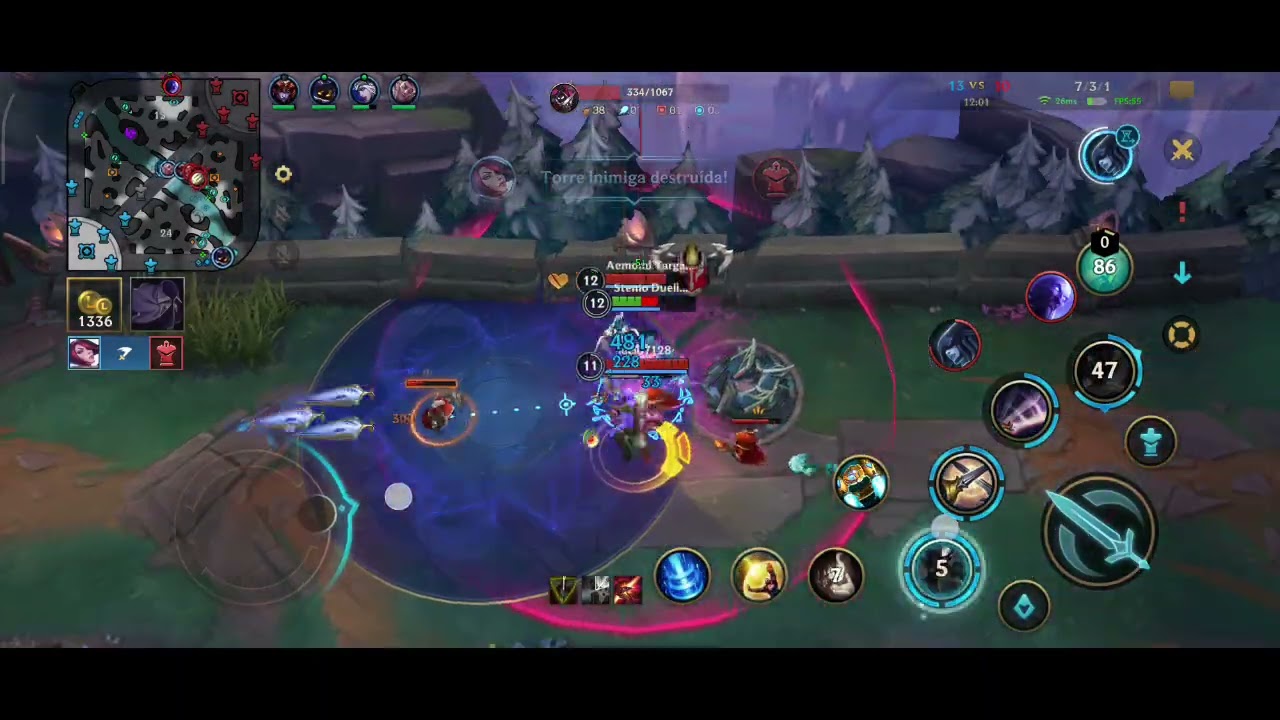 #5 Fiora vs Ryze - Wild Rift 