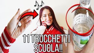 11 Incredibili Trucchetti E Diys Per La Scuola School Life Hacks Back To School Anita Stories