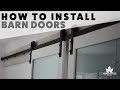 How to Install Barn Doors