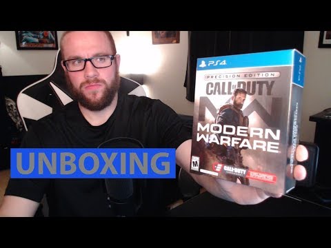 Call of Duty: Modern Warfare Precision Edition Unboxing - PS4