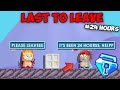 Growtopia  last to leave the world wins 1 bgl 24 hours omg