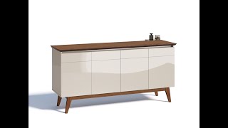 Buffet Classic 4 Portas Imcal Manual de Montagem Passo a Passo