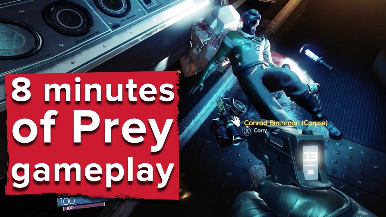 Watch Nine Minutes Of Prey Gameplay Eurogamer Net Watch Nine Minutes Of Prey Gameplay Eurogamer Net