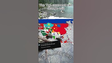 The Top comment can change asia #map #mapping #world #asia #enfemapping #viral #fyp