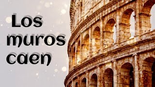 Video thumbnail of "LOS MUROS CAEN MARCOS BARRIENTOS con letra ALARGADA"