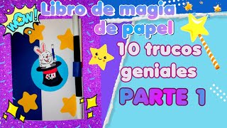 Libro de juegos y trucos de magia fáciles para niños manualidades con papel 🎩 cuando estás aburrido screenshot 1