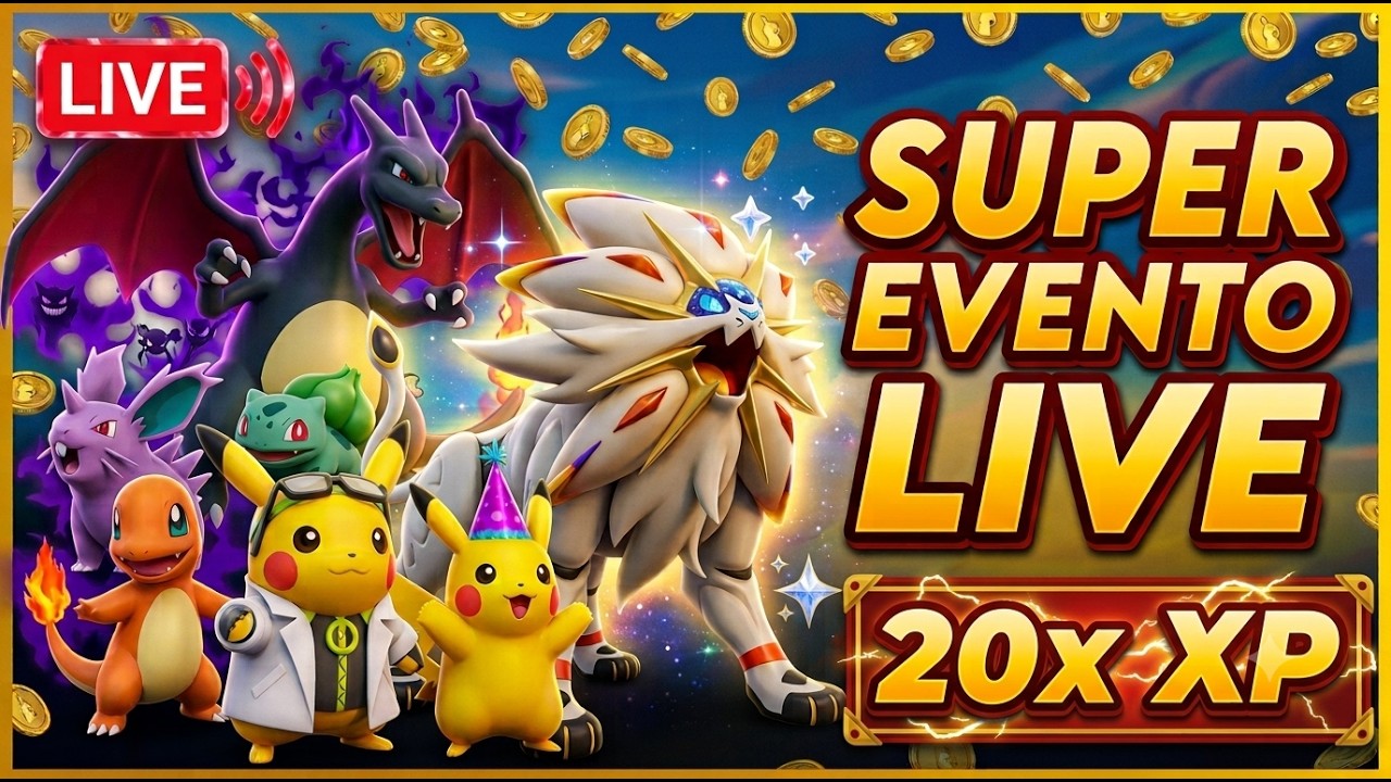 🔴POKÉMON GO LIVE 🔴 20x XP BONUS, PIKACHU WILLOW SHINY, SOLGALEO