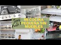 TOUR POR MI COCINA PEQUEÑA SIN MUEBLES | PARTE 2 | Erika Blop